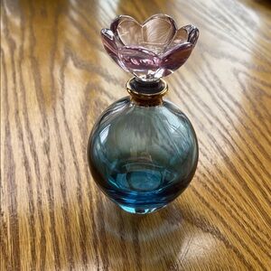 Royal Limited Blue and Pink Glass Perfume Bottle